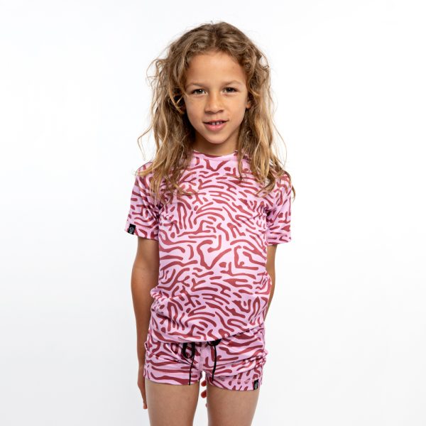 CORAL FLORAL SWIMMER