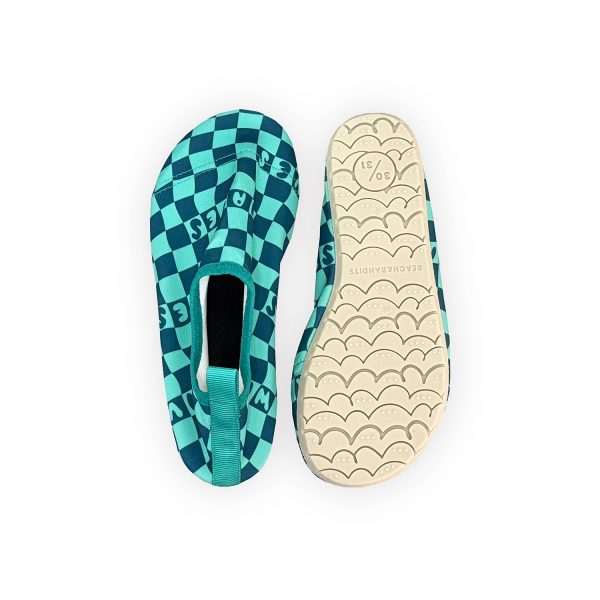 CHECKERED WAVES SHOES
