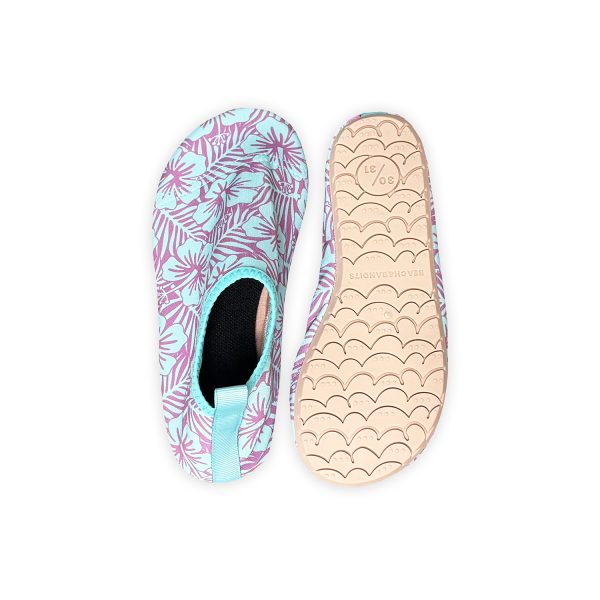 HIBISCUS VIOLET SHOES
